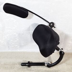 Whitmyer Linx Adjustable Headrest 2 Cushions, Contour, for Wheelchair/Powerchair
